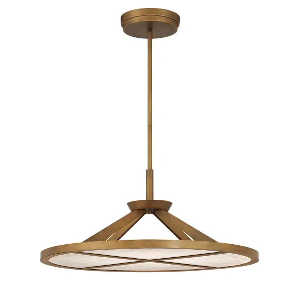 Stiles 28" LED Pendant in Ashen Gold - Image 4