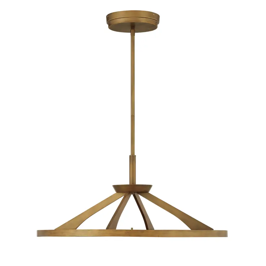 Stiles 28" LED Pendant in Ashen Gold - Image 5