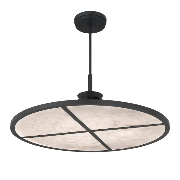 Stiles 36" LED Pendant in Sand Coal Black - Image 4