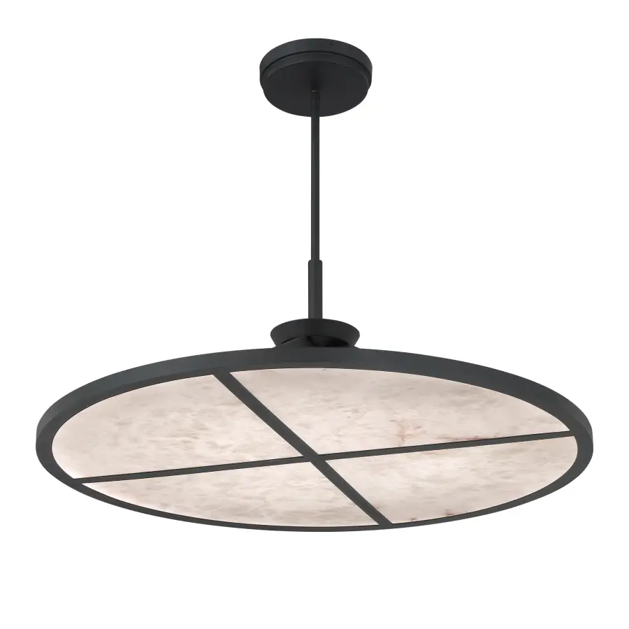 Stiles 36" LED Pendant in Sand Coal Black - Image 4