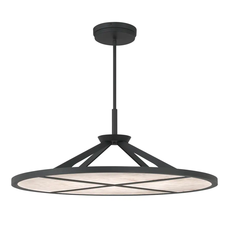 Stiles 36" LED Pendant in Sand Coal Black - Image 5