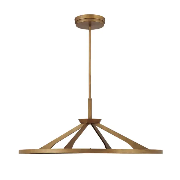 Stiles 36" LED Pendant in Ashen Gold - Image 6
