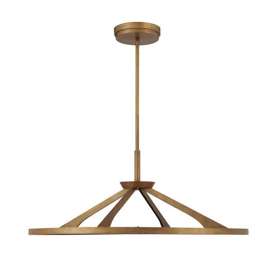 Stiles 36" LED Pendant in Ashen Gold - Image 6