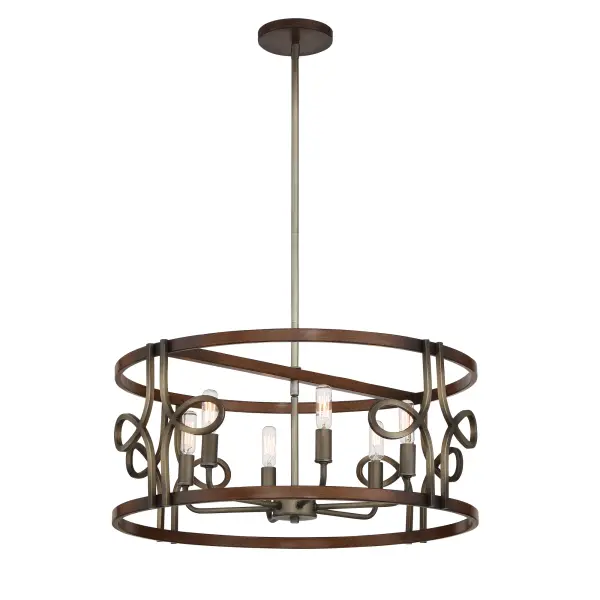 Yorkville 6-Light Pendant by Robin Baron - Image 5