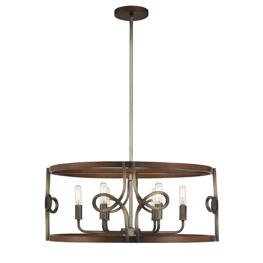 Yorkville 6-Light Pendant by Robin Baron - Image 7