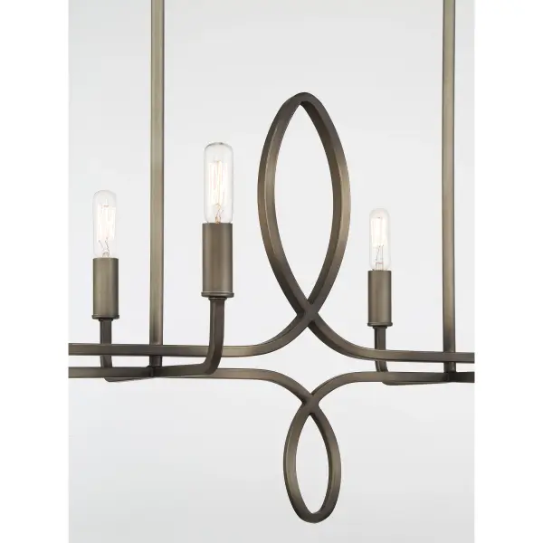 Yorkville 8-Light Island Chandelier by Robin Baron - Image 3