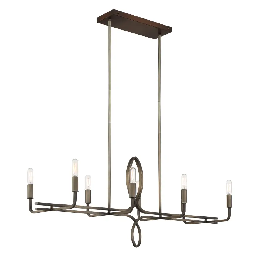 Yorkville 8-Light Island Chandelier by Robin Baron - Image 5