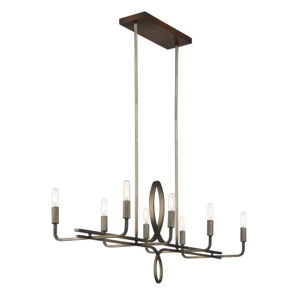 Yorkville 8-Light Island Chandelier by Robin Baron - Image 6