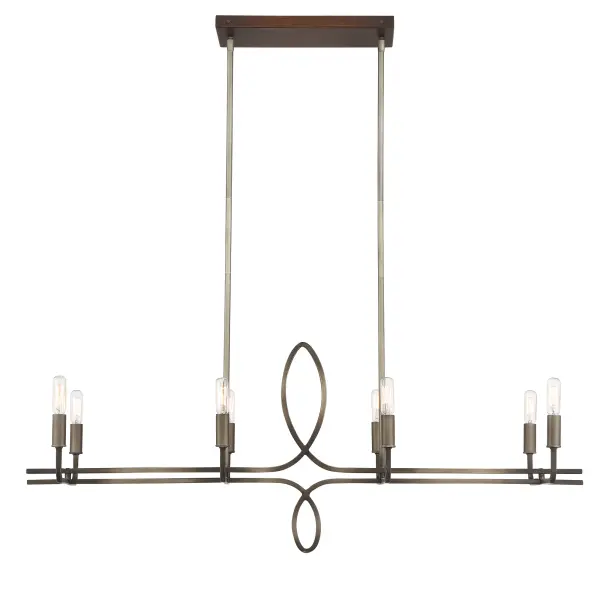Yorkville 8-Light Island Chandelier by Robin Baron - Image 7