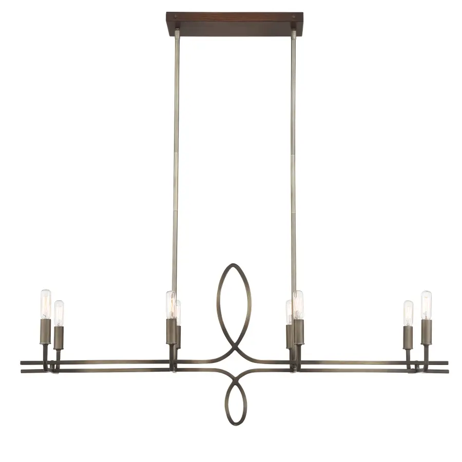Yorkville 8-Light Island Chandelier by Robin Baron - Image 7