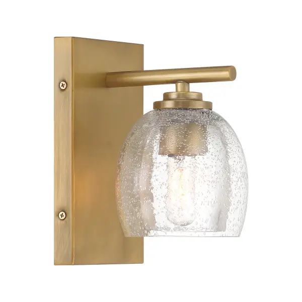 Glint 6" 1-Light Vanity in Legacy Brass - Image 3