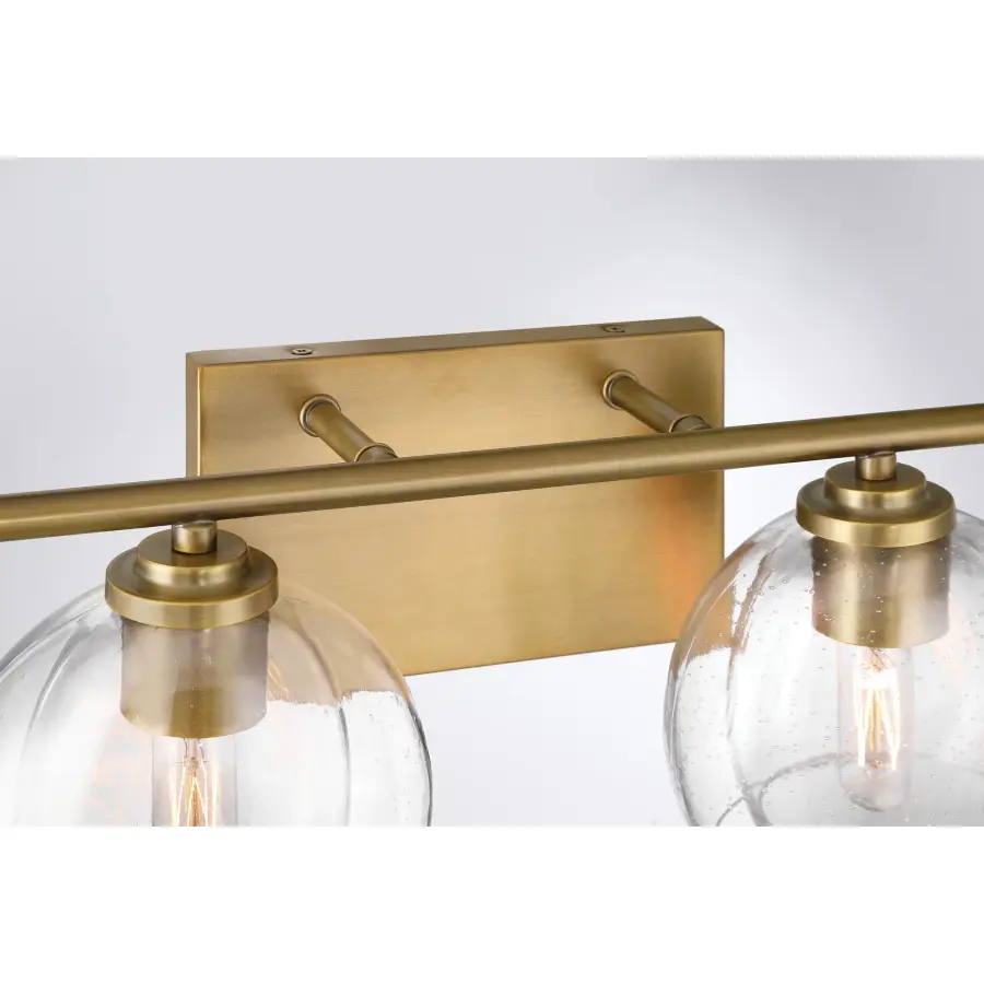 Glint 15.5" 2-Light Vanity in Legacy Brass - Image 2