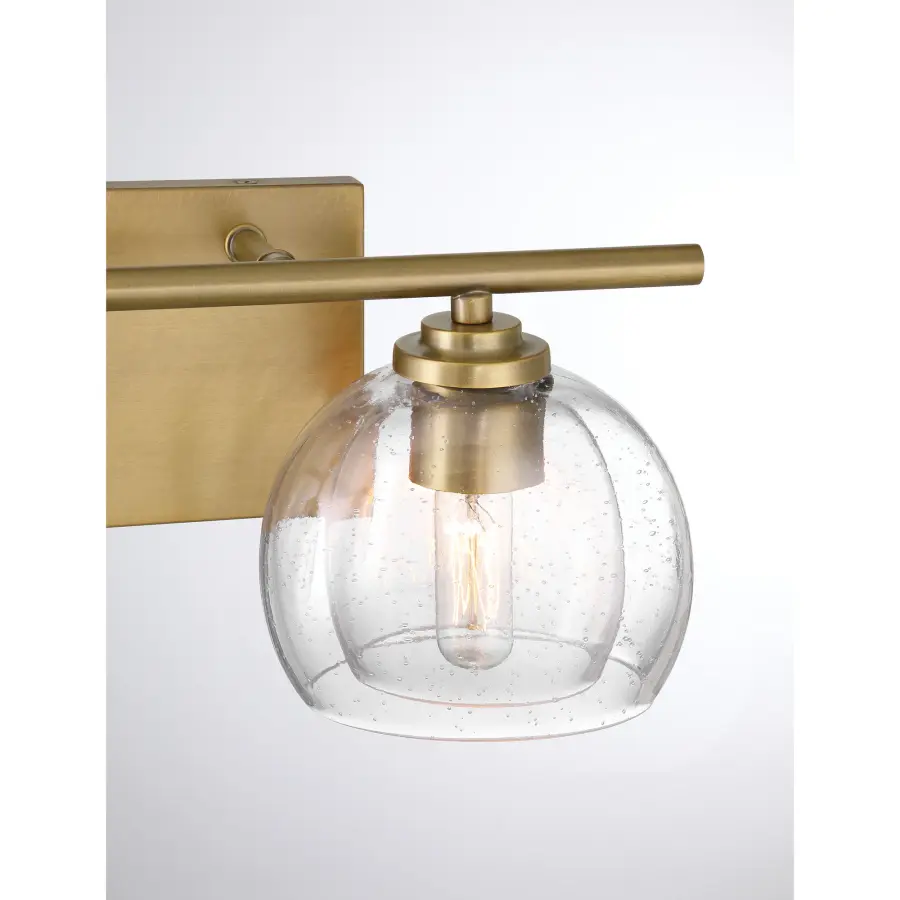 Glint 15.5" 2-Light Vanity in Legacy Brass - Image 3
