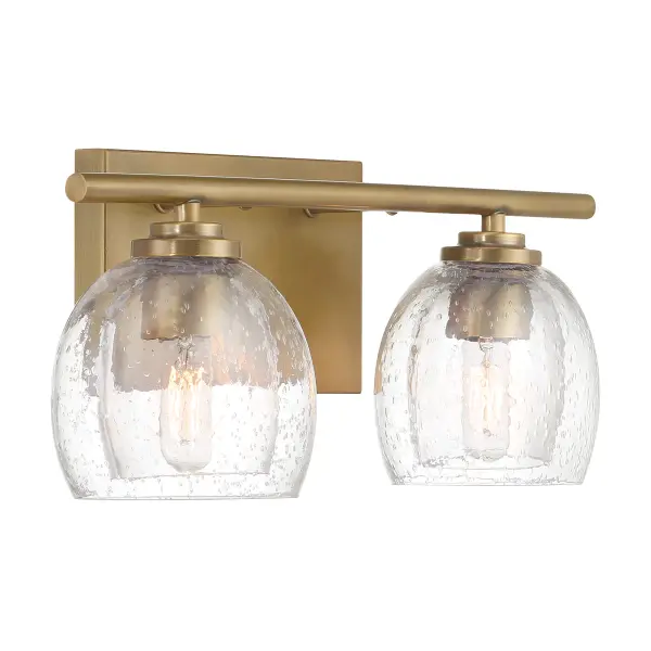 Glint 15.5" 2-Light Vanity in Legacy Brass - Image 5
