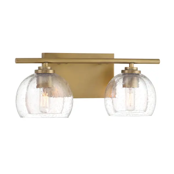 Glint 15.5" 2-Light Vanity in Legacy Brass - Image 6