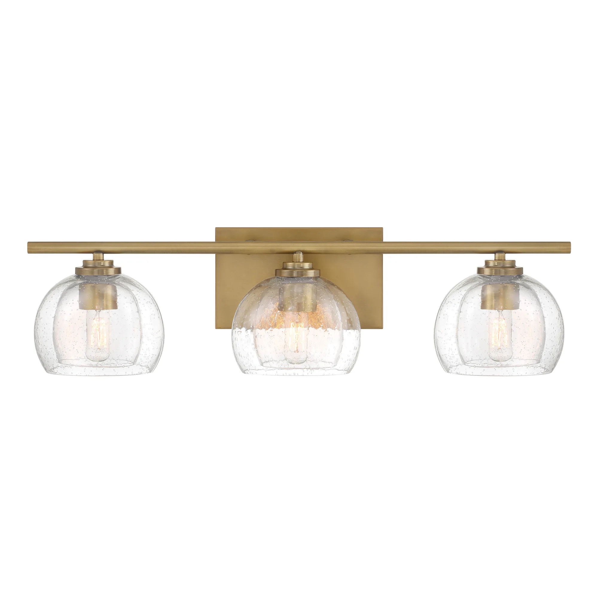 Glint 24" 3-Light Vanity in Legacy Brass