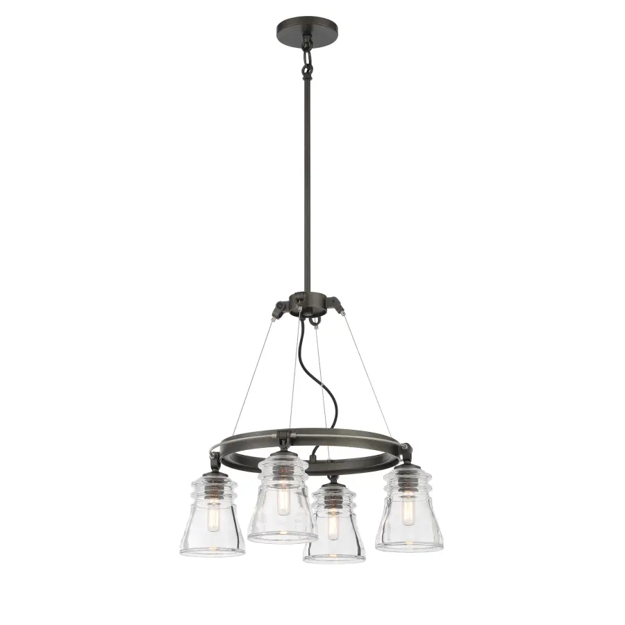 Graham Avenue 4-Light Chandelier - Image 1