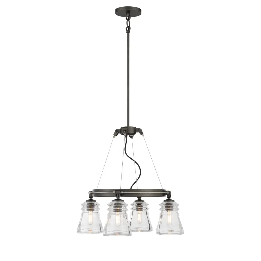 Graham Avenue 4-Light Chandelier - Image 5