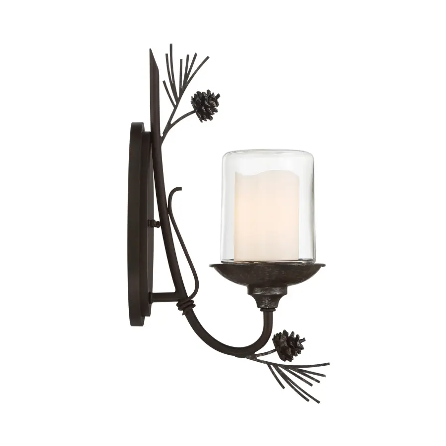 Ponderosa Ridge 1-Light Wall Sconce - Image 3