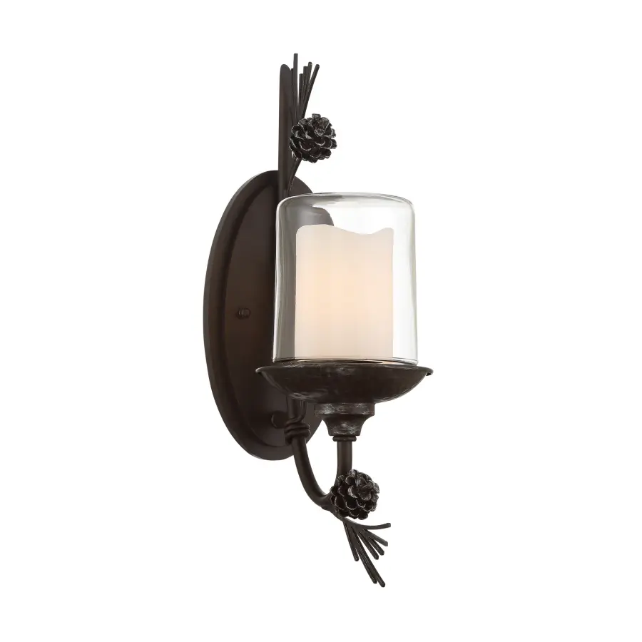 Ponderosa Ridge 1-Light Wall Sconce - Image 4