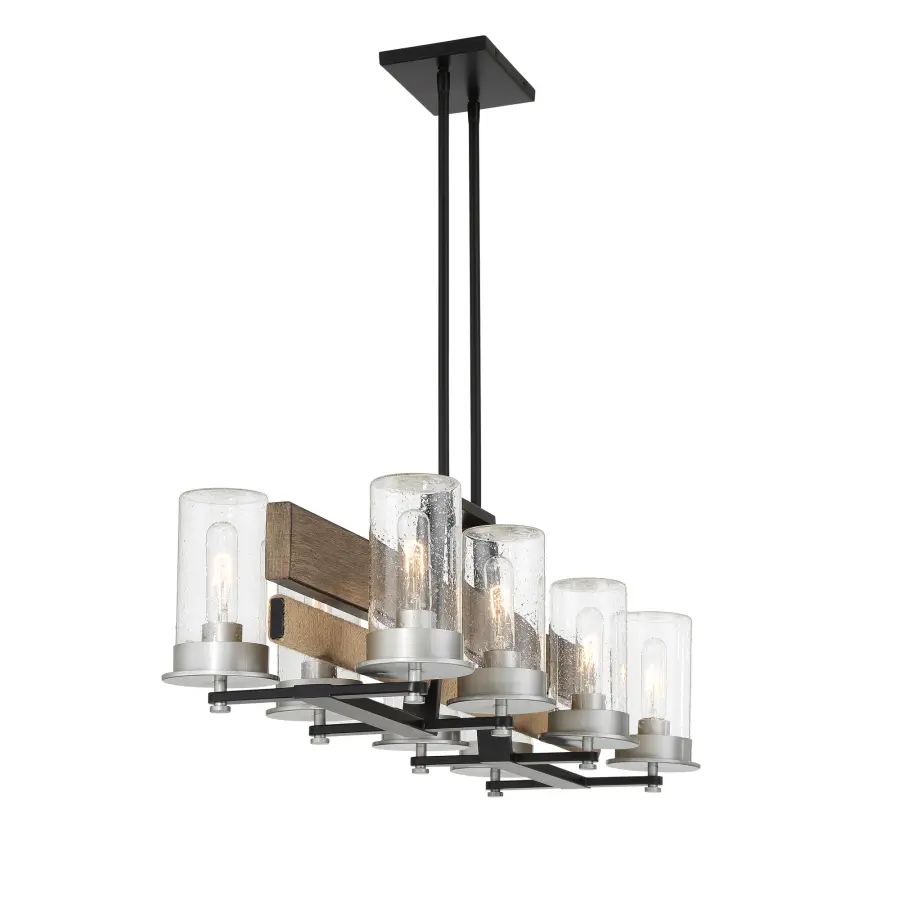 Silver Creek 8-Light Outdoor Island Chandelier - Image 1