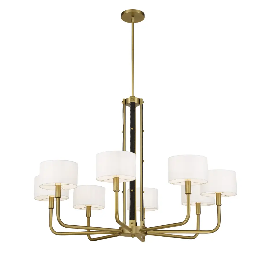 Chelsea 8-Light Chandelier by Robin Baron - Image 3