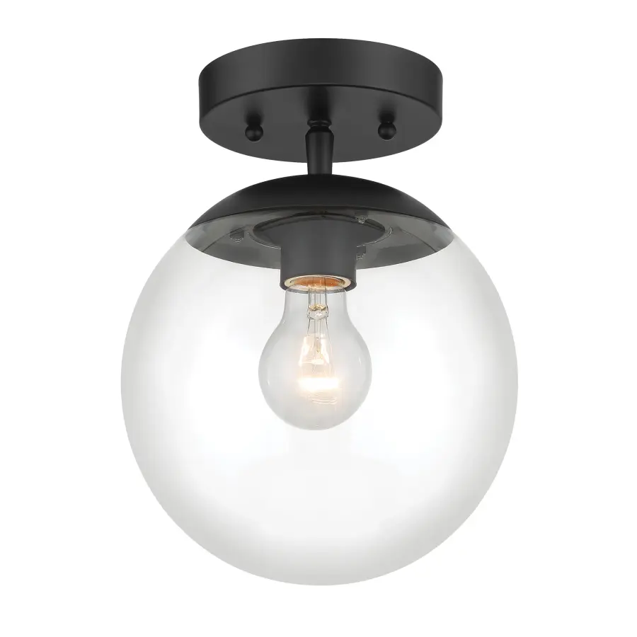Auresa 1-Light Pendant in Coal Black - Image 3