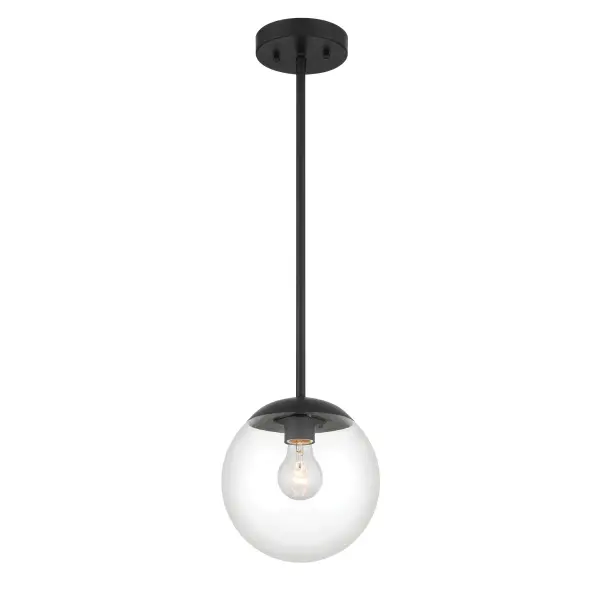 Auresa 1-Light Pendant in Coal Black - Image 5