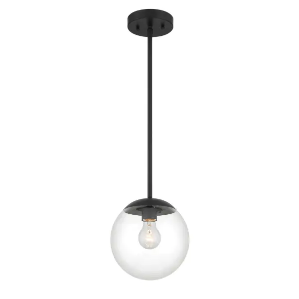 Auresa 1-Light Pendant in Coal Black - Image 6