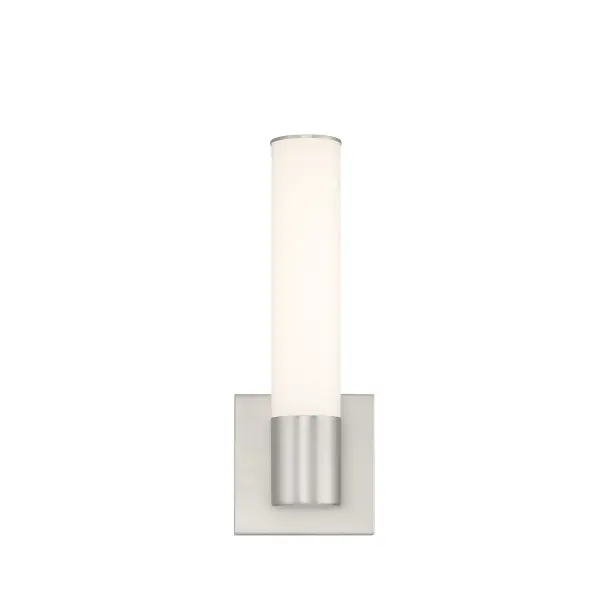 14" Round Vertical Cylinder LED Bath Sconce - Image 4