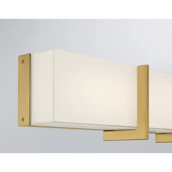 High Rise 24.25" LED Bath Bar in Legacy Brass - Image 5