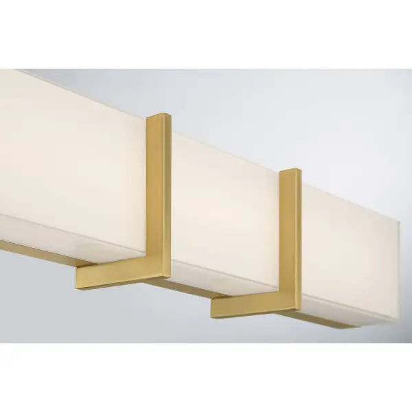 High Rise 24.25" LED Bath Bar in Legacy Brass - Image 6