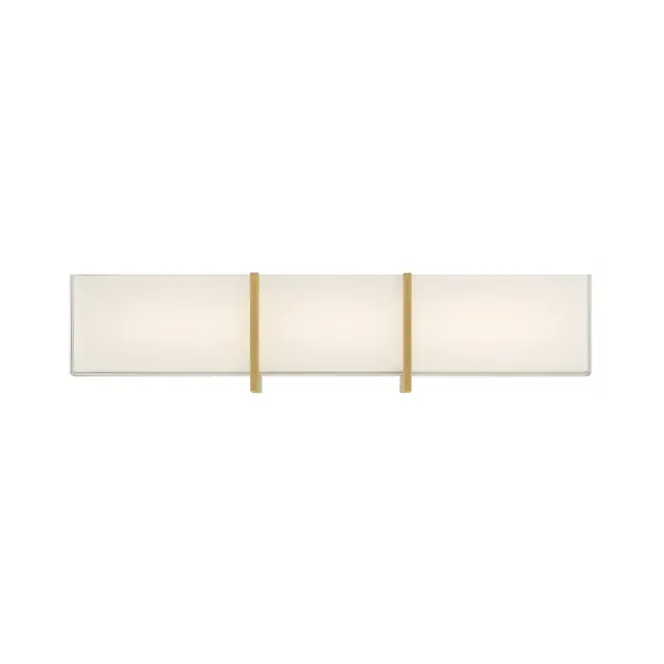 High Rise 24.25" LED Bath Bar in Legacy Brass - Image 10