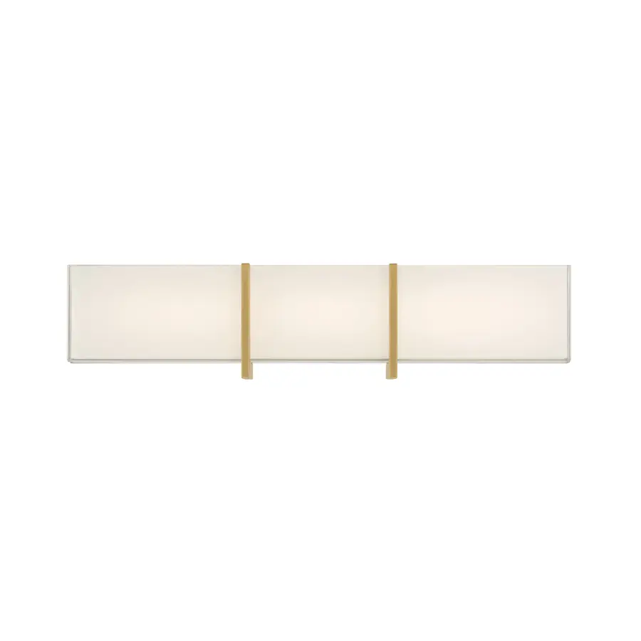 High Rise 24.25" LED Bath Bar in Legacy Brass - Image 10