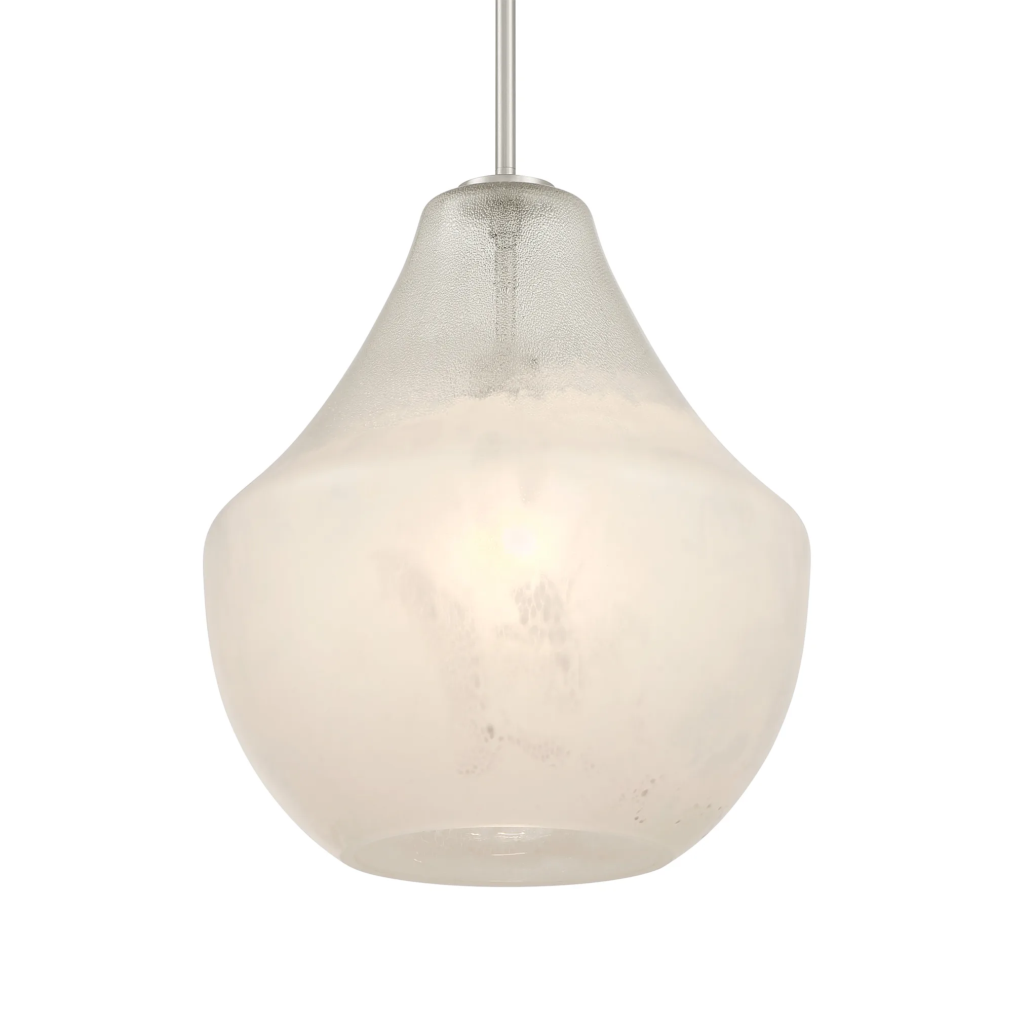 Pacific 14" 1-Light Pendant in Brushed Nickel