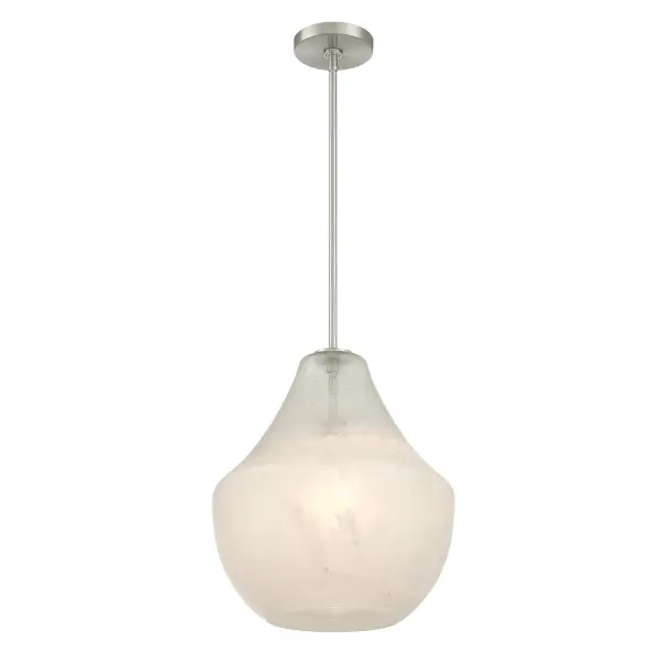Pacific 14" 1-Light Pendant in Brushed Nickel - Image 4