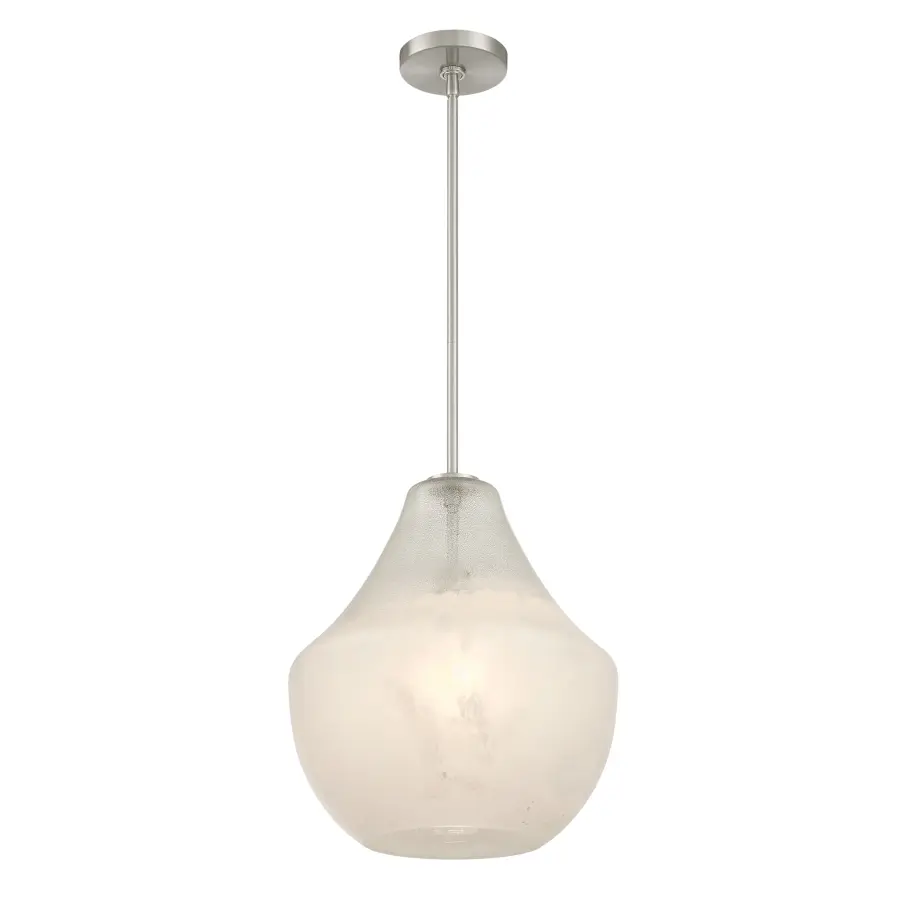 Pacific 14" 1-Light Pendant in Brushed Nickel - Image 4