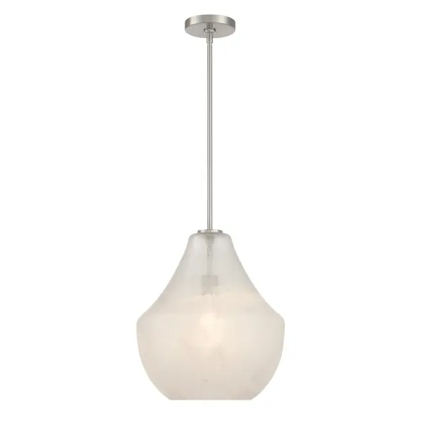Pacific 14" 1-Light Pendant in Brushed Nickel - Image 6