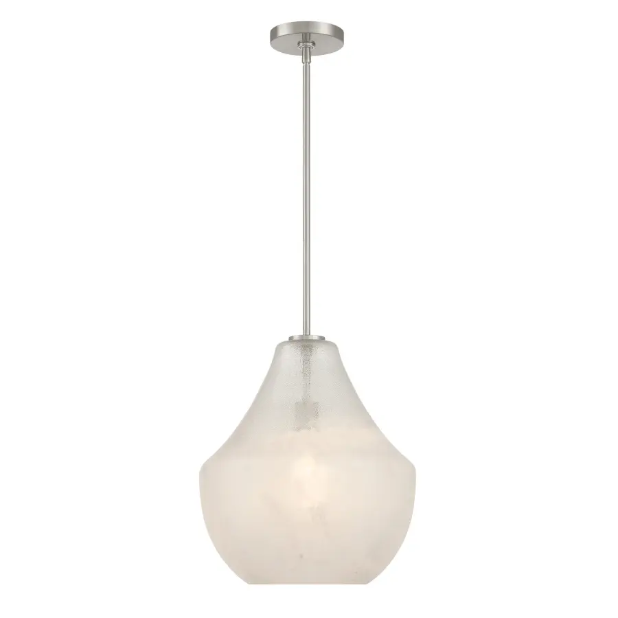 Pacific 14" 1-Light Pendant in Brushed Nickel - Image 7