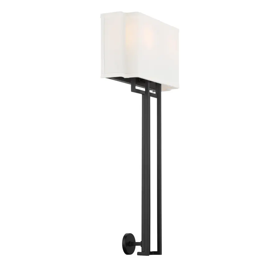 Upham Estates 2-Light Wall Torchiere - Image 4