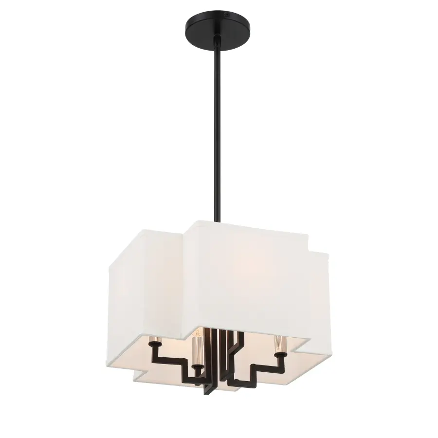 Upham Estates 4-Light Convertible Pendant - Image 1