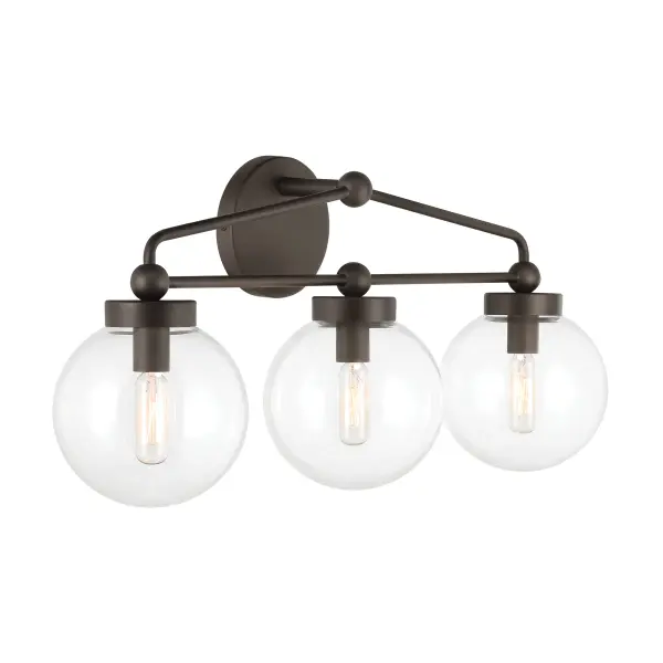 Stella 24" 3-Light Vanity in Dark Bronze - Image 5