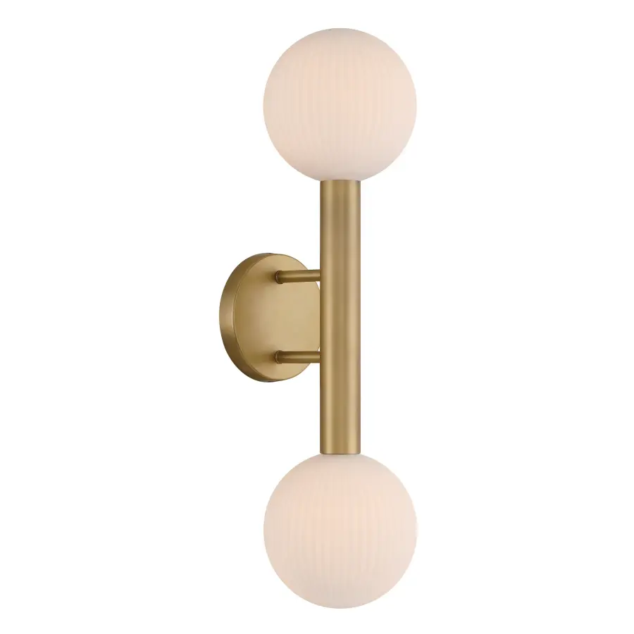 Fenton 22" 2-Light Wall Sconce in Legacy Brass - Image 1