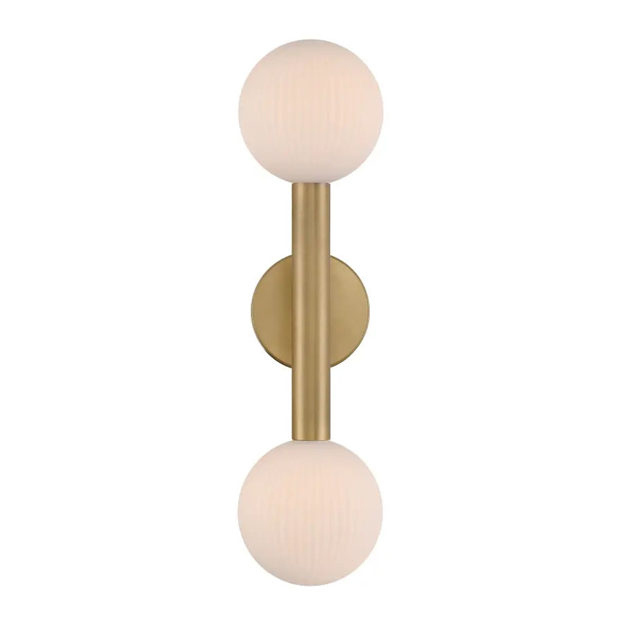 Fenton 22" 2-Light Wall Sconce in Legacy Brass - Image 2