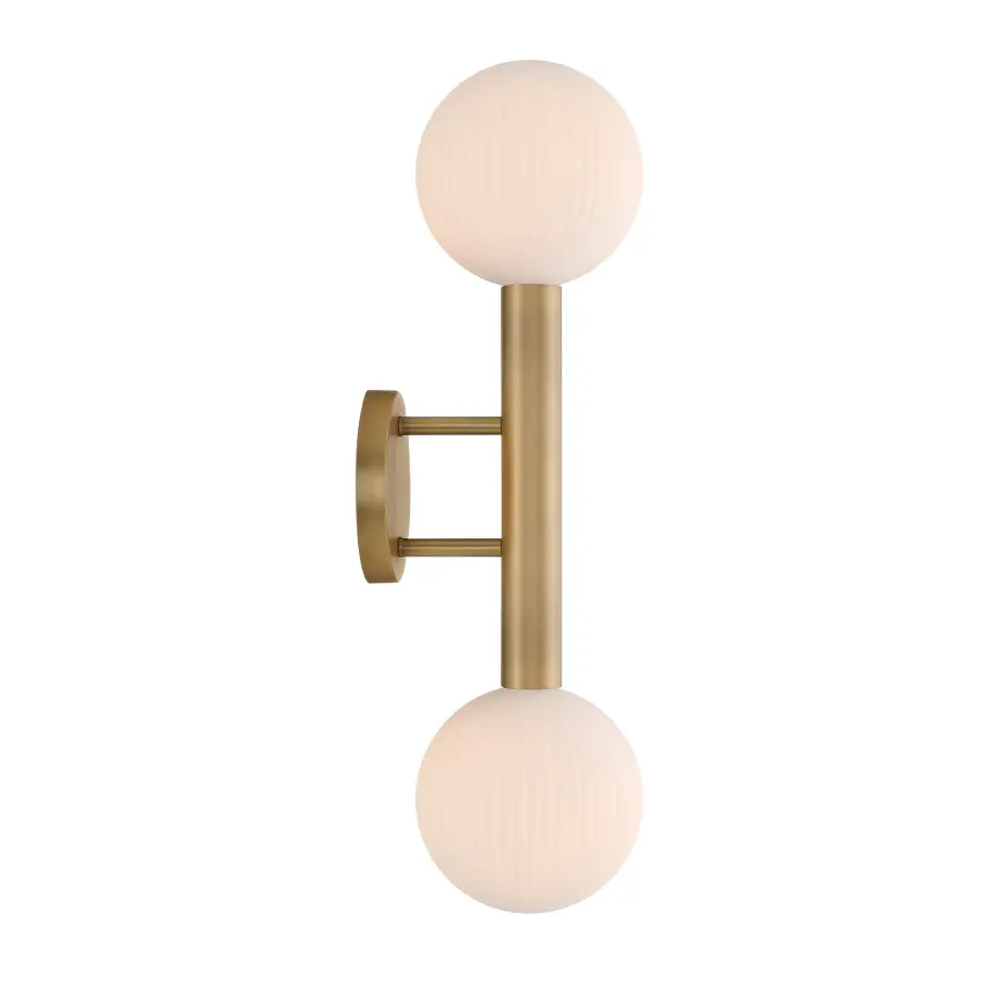 Fenton 22" 2-Light Wall Sconce in Legacy Brass - Image 3