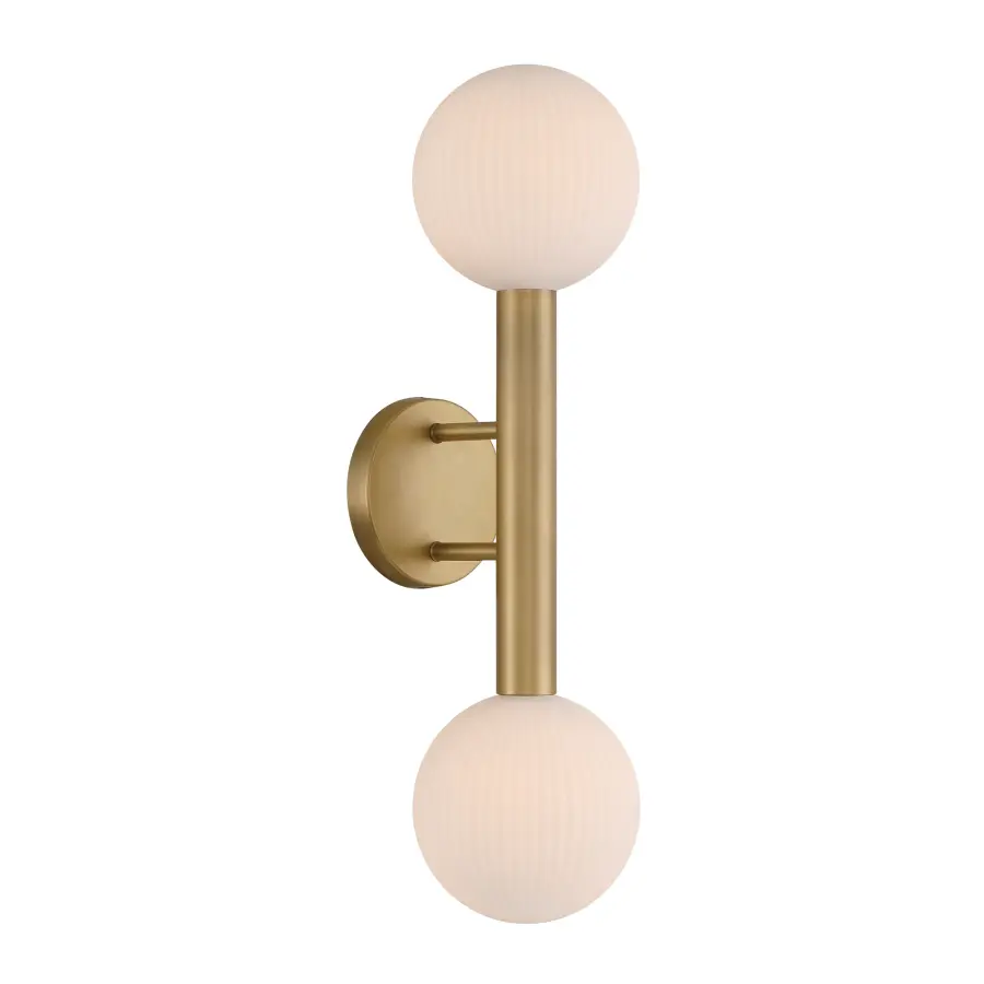 Fenton 22" 2-Light Wall Sconce in Legacy Brass - Image 4