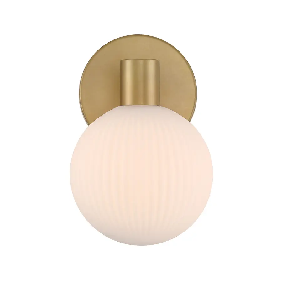 Fenton 6" 1-Light Vanity in Legacy Brass - Image 2