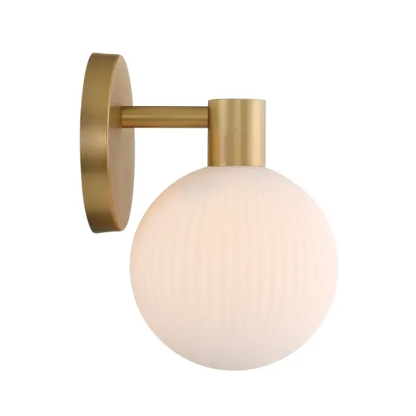 Fenton 6" 1-Light Vanity in Legacy Brass - Image 3