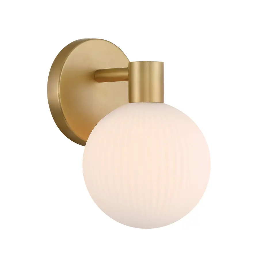 Fenton 6" 1-Light Vanity in Legacy Brass - Image 4