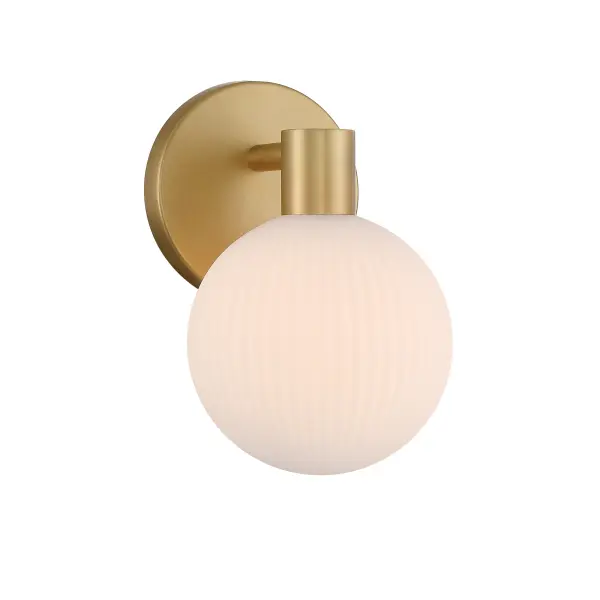 Fenton 6" 1-Light Vanity in Legacy Brass - Image 5